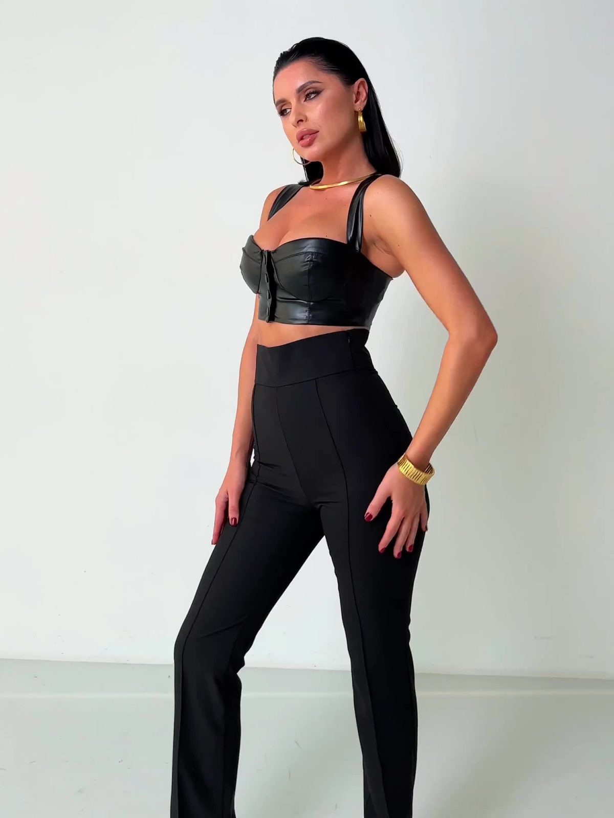 High Waisted Trousers