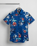 Island Breeze Floral Short-Sleeve Shirt