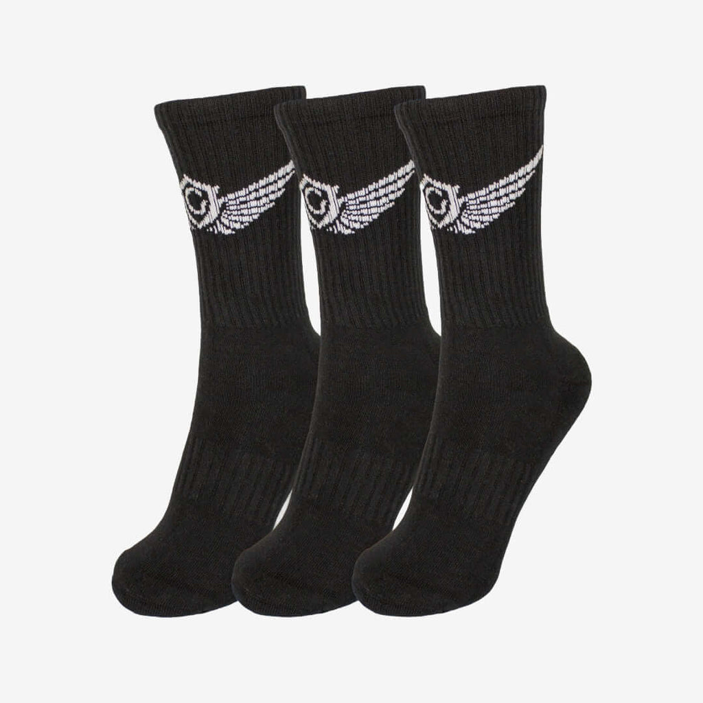 Cushioned Crew Socks (3 Pack)