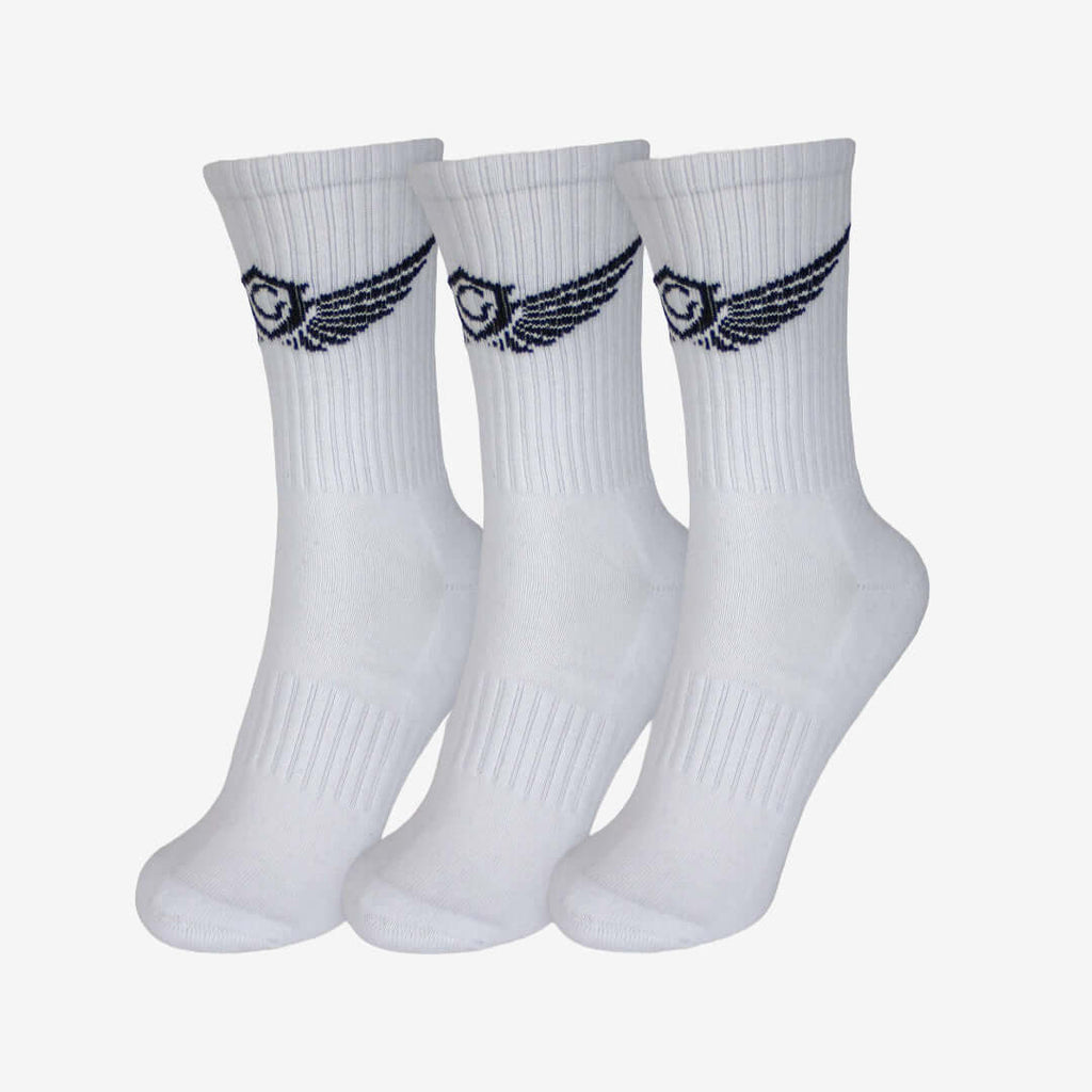 Cushioned Crew Socks (3 Pack)