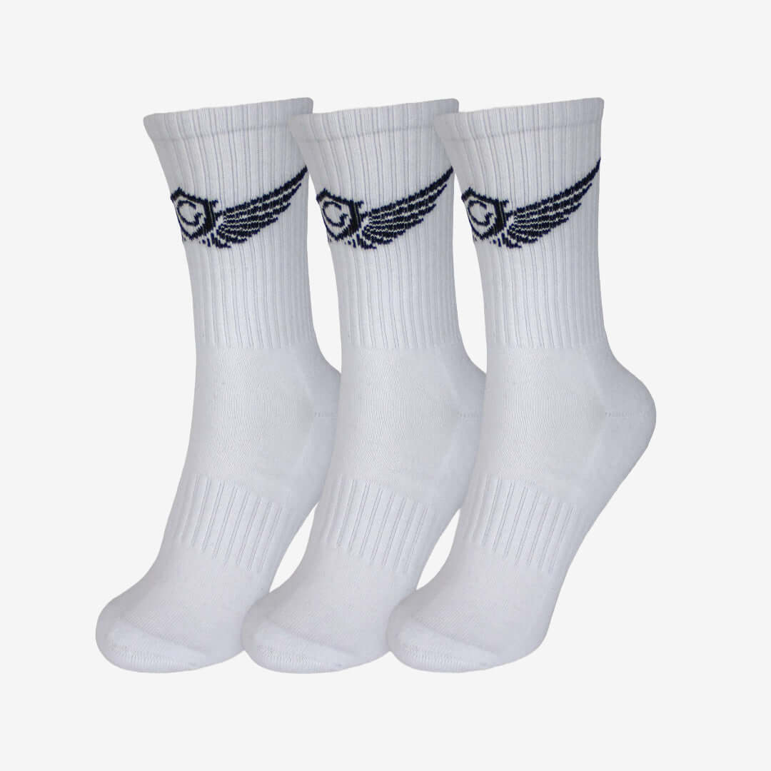 Cushioned Crew Socks (3 Pack)